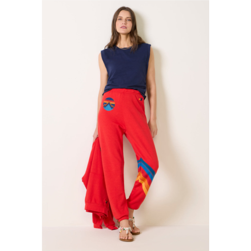 AVIATOR NATION womens all season circle chevron sweatpants