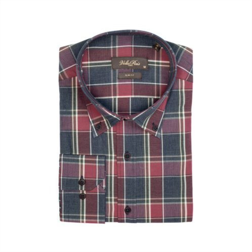 VELLAPAIS frontier slim fit cotton shirt