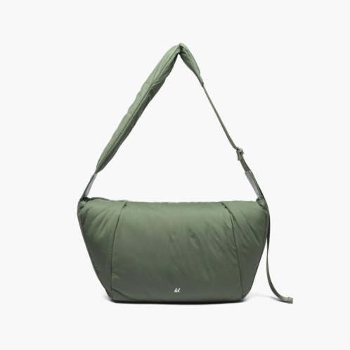 Like Dreams womens fortune puffer crossbody bag in olive