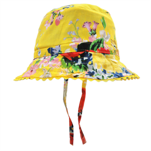 Zimmermann floral-print drawstring bucket hat