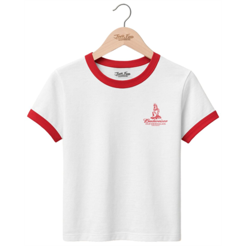 Junk Food ringer slim fit baby tee