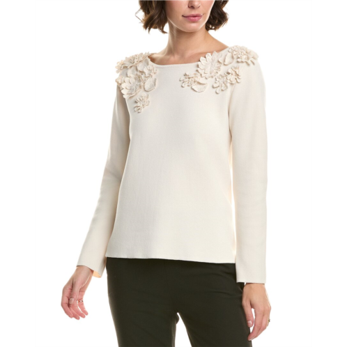Anne Klein floral sweater
