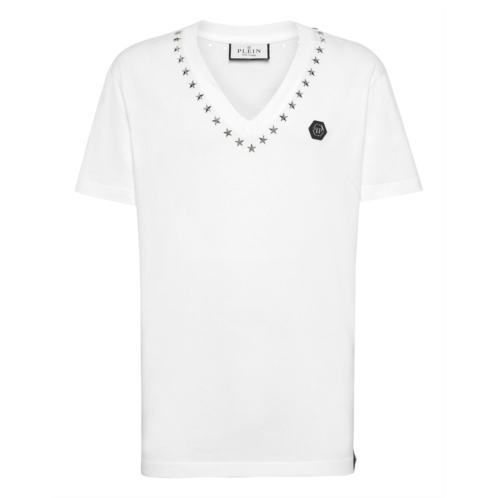 PHILIPP PLEIN t-shirt v-neck ss