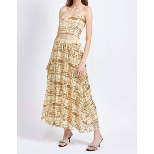 En Saison quinn sequin set in gold