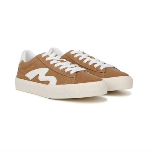 BLOWFISH womens vice shoe in rustic suede/white