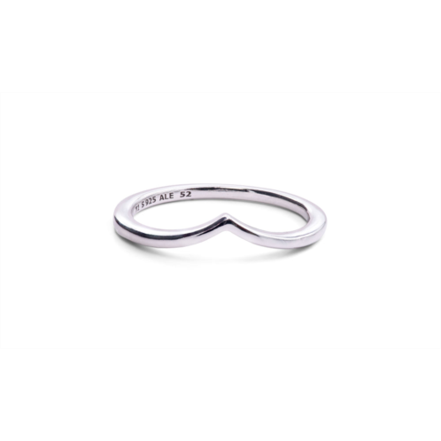 Pandora polished wishbone ring