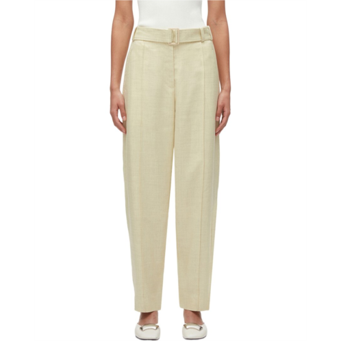 3.1 Phillip Lim tailored belted tapered linen-blend trouser