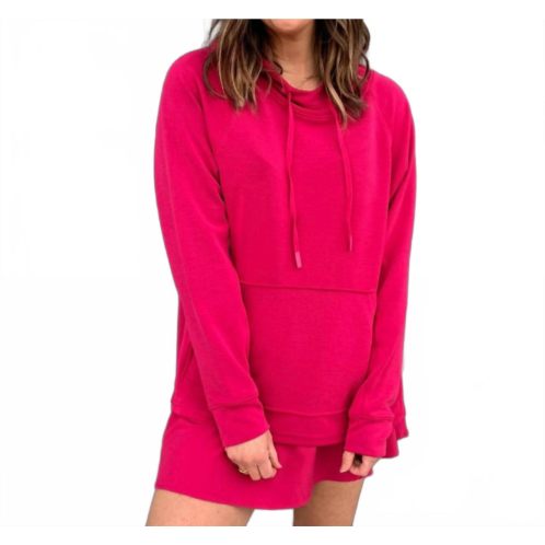 Mono b laguna lush hoodie in pink