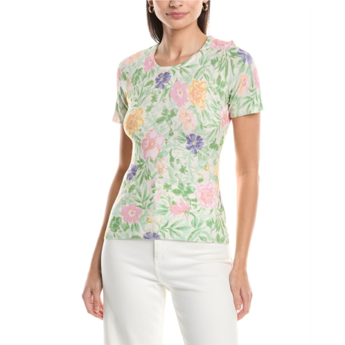 Tahari ASL floral sweater top
