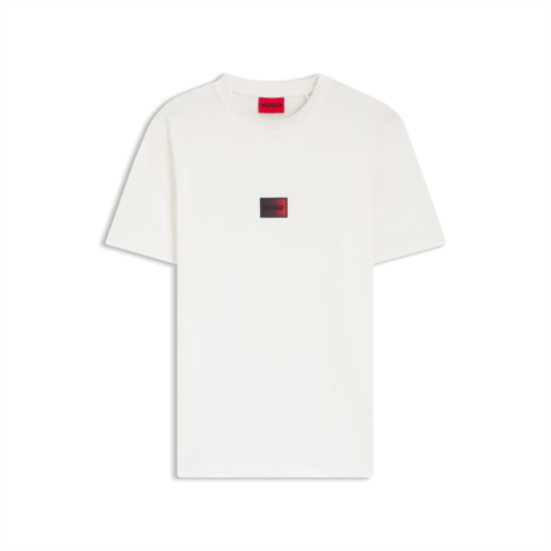 HUGO gradient-logo t-shirt in cotton jersey