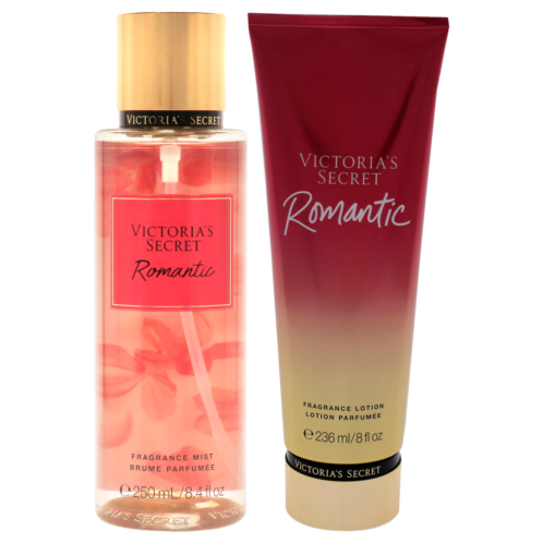 Victorias Secret romantic by for women - 2 pc kit 8.4 oz fragrance mist 8 oz body lotion