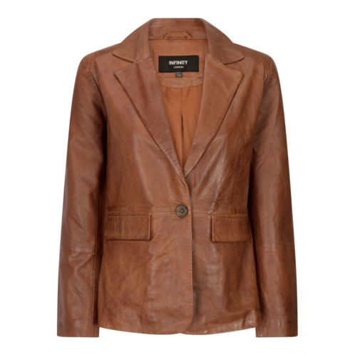 TruClothing black classic 1 button blazer