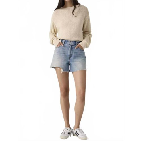 LEVI ribcage high rise shorts in blow my mind