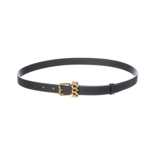 Burberry leather belt