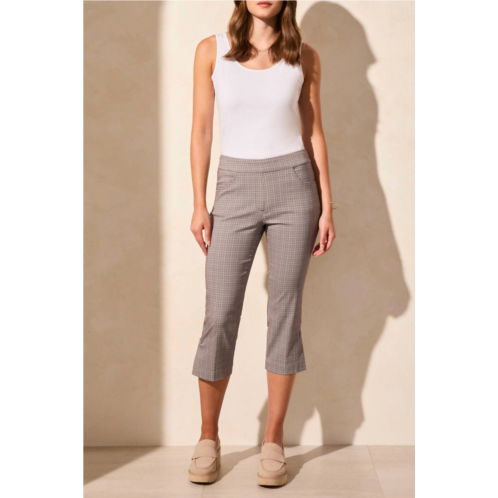 TRIBAL pull on capri in jet blue