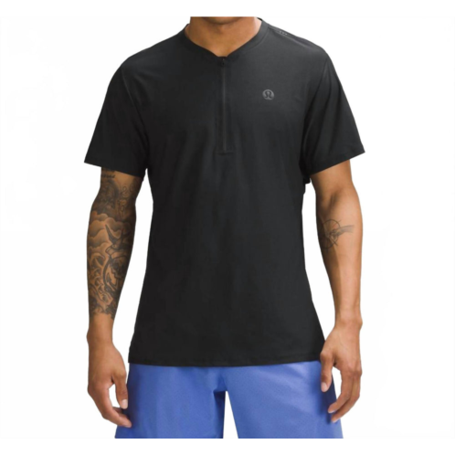 Lululemon vented tennis short sleeve in black