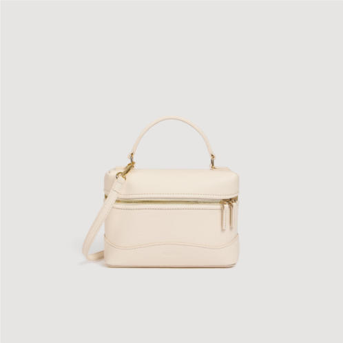 Sandro grained leather tangolino bag
