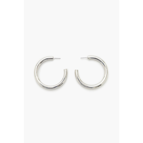 Forever 21 smooth hoop earrings