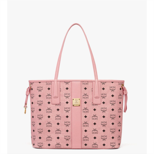 Mcm medium liz shopper in visetos