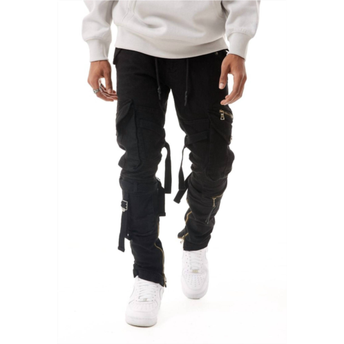 JORDAN CRAIG ross brighton cargo pants in black