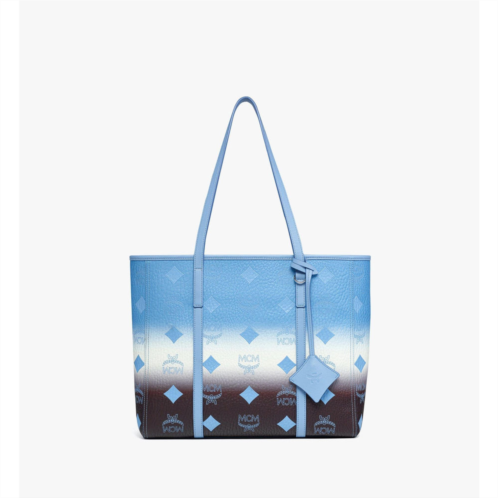 Mcm medium toni top-zip shopper in gradation visetos