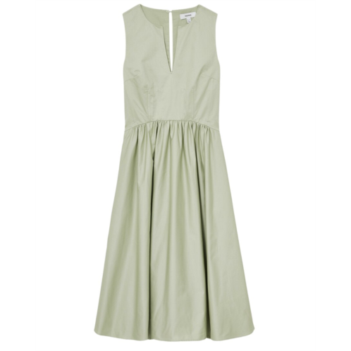 Reiss liza cotton corset dress