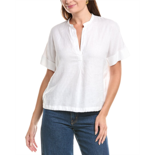 Vince dolman sleeve linen pullover