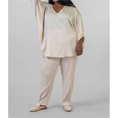 Nouvelle / Silk95five austin top - plus in almond