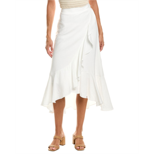 vince camuto maxi wrap skirt