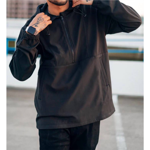 Mono b jacob fleece hoodie in black