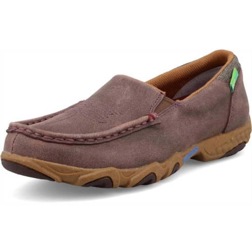 TWISTED X womens slip on shoe in dusty merlot