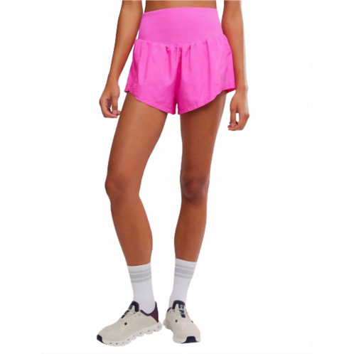 Fp movement carpe diem shorts in fuchsia flirt