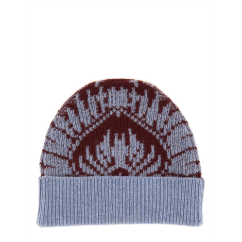Etro textured wool beanie hat