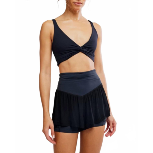 Free People sunset athletic shorts in black