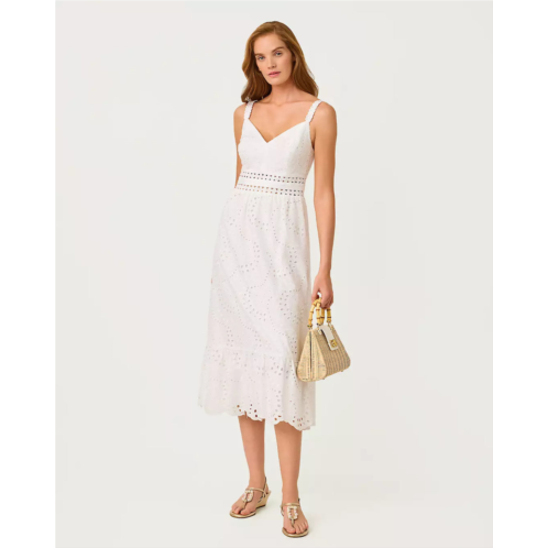 Lilly Pulitzer tiah eyelet midi dress