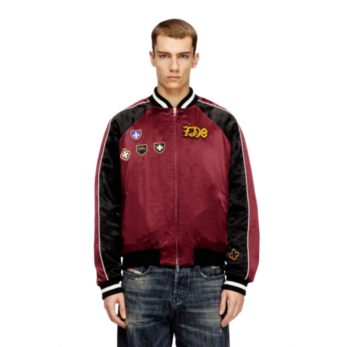 Diesel satin souvenir jacket