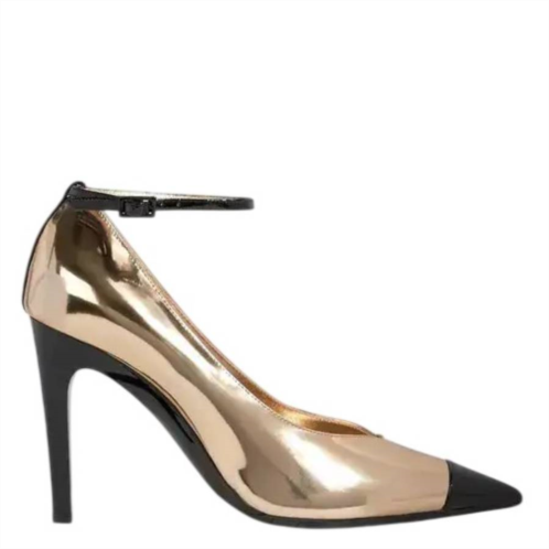 Jimmy Choo cierra 100 mirrored leather pumps
