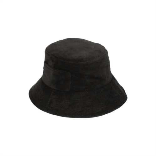 Lack of Color womens wave bucket hat in black