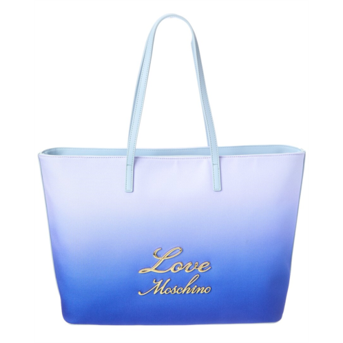 Love Moschino canvas tote