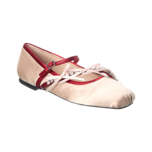 Jimmy Choo loli satin ballerina flat