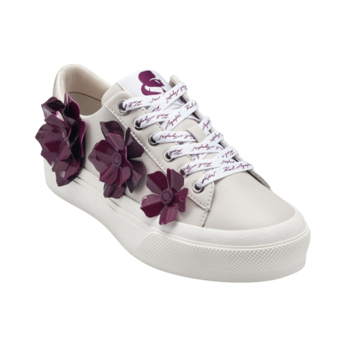 KARL LAGERFELD PARIS womens georgia lace-up sneaker