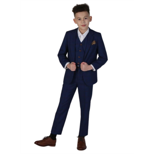Paul Andrew alex - check 3 piece suit