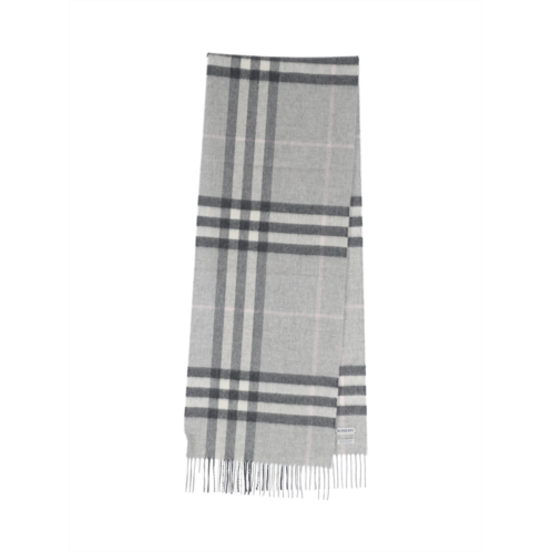 BURBERRY brushed cashmere rectangular scarf
