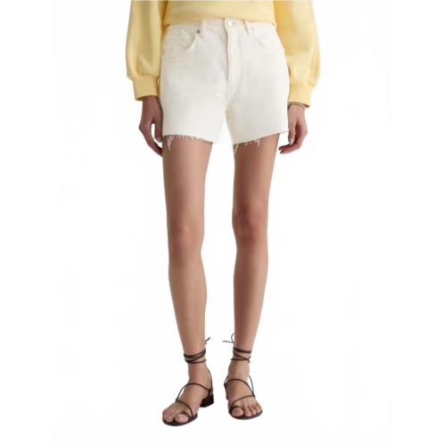 AG Jeans halle high rise short in powder mended