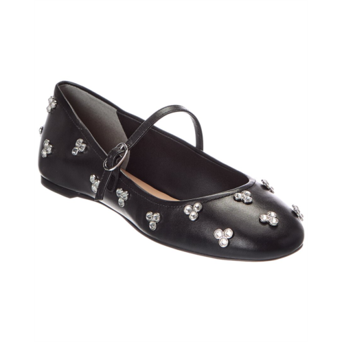 Stuart Weitzman tammy leather mary jane ballet flat