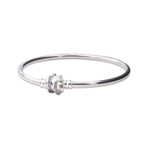 Pandora moments sparkling shooting star clasp bangle