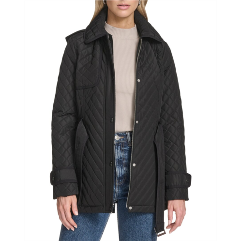 Andrew Marc brinklee belted trench coat