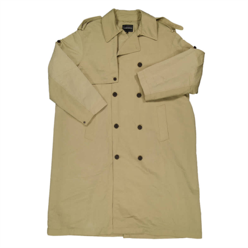 Emporio Armani double-breasted trench coat