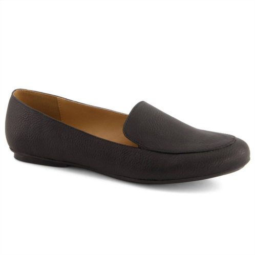 Andrea womens classic flats in black