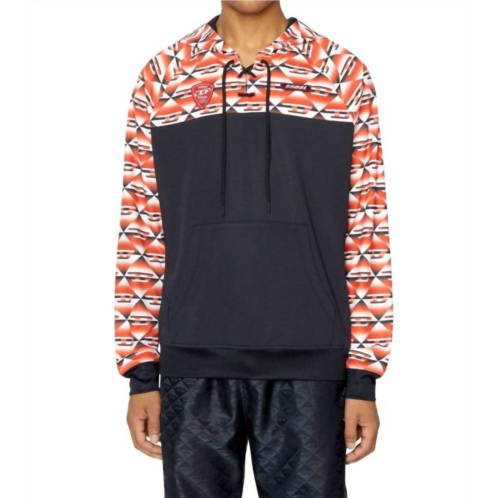 DIESEL sport zonnie sweatshirt in black